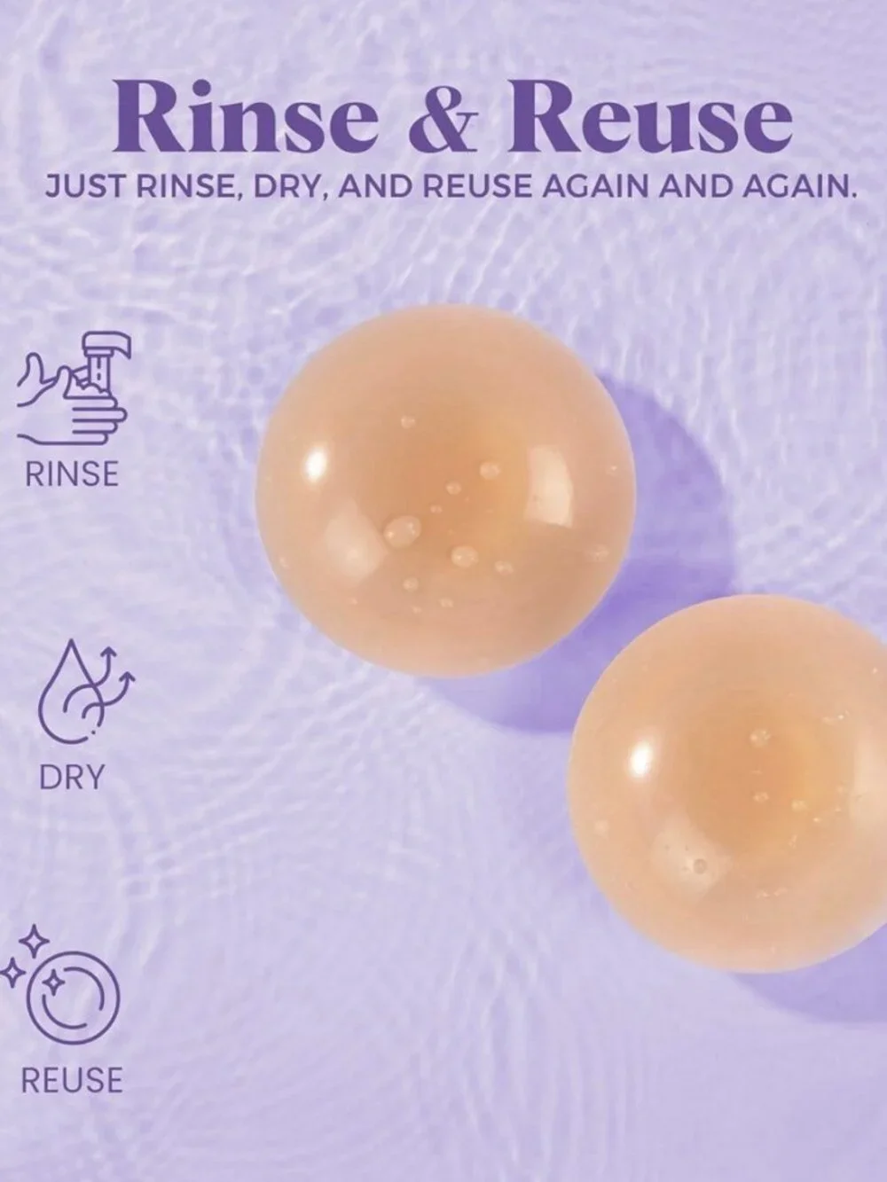 Love & Nuuna Adhesive & Grippy Nipple Covers Small AA-B Honey BNIB